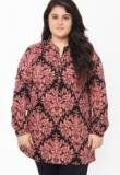 Oxolloxo Pink Printed Tunic Women