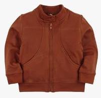 Oye Brown Winter Jacket boys