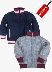 Oye Navy Blue Winter Jacket Boys