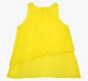 Oye Yellow Casual Top girls