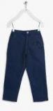 Palm Tree Navy Blue Slim Fit Trouser Boys