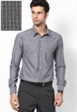 Park Avenue Grey Formal Shirt Men