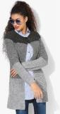 Park Avenue Grey Self Pattern Shrug Women