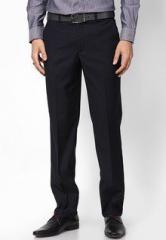 Park Avenue Navy Blue Formal Trouser men