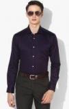 Park Avenue Navy Blue Regular Fit Formal Shirt Men