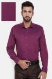 Park Avenue Pink Slim Fit Self Design Formal Shirt Men