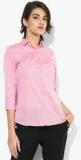 Park Avenue Pink Striped Shirt Women