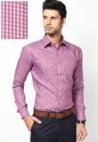 Park Avenue Purple Formal Shirt Men