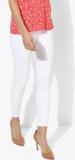 Park Avenue White Solid Jeggings women