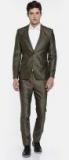 Parx Men Brown Single Breasted Urban Fit Formal Suit