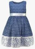 Peaches Blue Casual Dress Girls