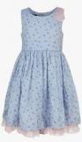 Peaches Light Blue Party Dress Girls