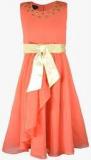 Peaches Orange Party Dress girls