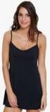 Penny By Zivame Black Solid Babydoll Women