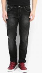 Pepe Jeans Black Low Rise Regular Fit Jeans men