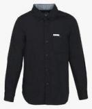 Pepe Jeans Black Regular Fit Casual Shirt Boys