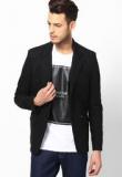 Pepe Jeans Black Solid Blazer Men