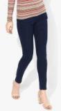 Pepe Jeans Blue Jeggings Super Skinny Fit Mid Rise Clean Look Jeans Women