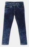 Pepe Jeans Blue Mid Rise Clean Look Stretchable Jeans Girls