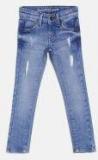 Pepe Jeans Blue Mid Rise Low Distressed Jeans Girls