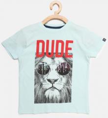 Pepe Jeans Blue Printed T shirt boys