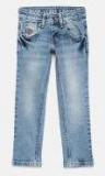 Pepe Jeans Blue Slim Fit Mid Rise Clean Look Stretchable Jeans Boys