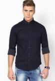 Pepe Jeans Blue Solid Casual Shirt Men