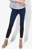 Pepe Jeans Blue Solid Jeggings Women