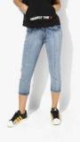 Pepe Jeans Blue Washed Capris Women