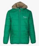 Pepe Jeans Green Winter Jacket girls