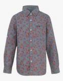 Pepe Jeans Grey Regular Fit Casual Shirt Boys