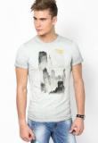 Pepe Jeans Grey Solid Crew Neck T Shirt Men