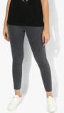 Pepe Jeans Grey Solid Jeggings Women