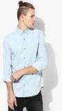 Pepe Jeans Light Blue Solid Casual Shirt men