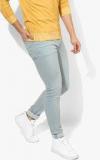 Pepe Jeans Light Blue Washed Low Rise Skinny Fit Jeans Men