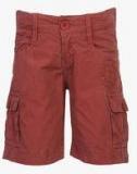 Pepe Jeans Maroon Shorts boys