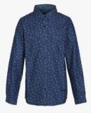 Pepe Jeans Navy Blue Casual Shirt Girls