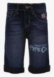 Pepe Jeans Navy Blue Regular Fit Shorts boys