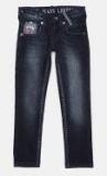 Pepe Jeans Navy Blue Slim Fit Mid Rise Clean Look Stretchable Jeans Boys