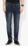 Pepe Jeans Navy Blue Washed Low Rise Slim Fit Jeans Men