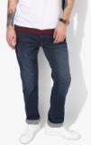 Pepe Jeans Navy Blue Washed Slim Fit Jeans Men