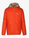 Pepe Jeans Orange Winter Jacket girls