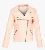 Pepe Jeans Peach Winter Jacket Girls