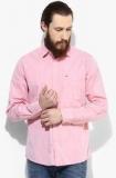 Pepe Jeans Pink Solid Regular Fit Casual Shirt men