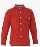 Pepe Jeans Red Casual Shirt Boys