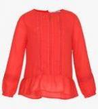 Pepe Jeans Red Casual Top Girls