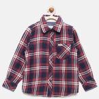 Pepe Jeans Red Checked Casual Shirt Boys