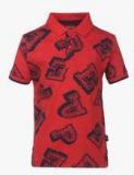 Pepe Jeans Red Polo T Shirt Boys