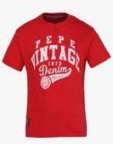 Pepe Jeans Red T Shirt boys