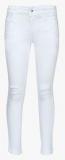 Pepe Jeans White Skinny Fit Jeans Girls